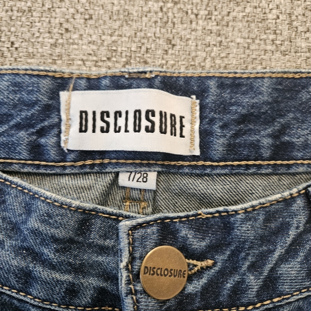 Disclosure‎ Low Rise Bootcut Jeans Size 7/28 NWT.        TC5 - Picture 3 of 9